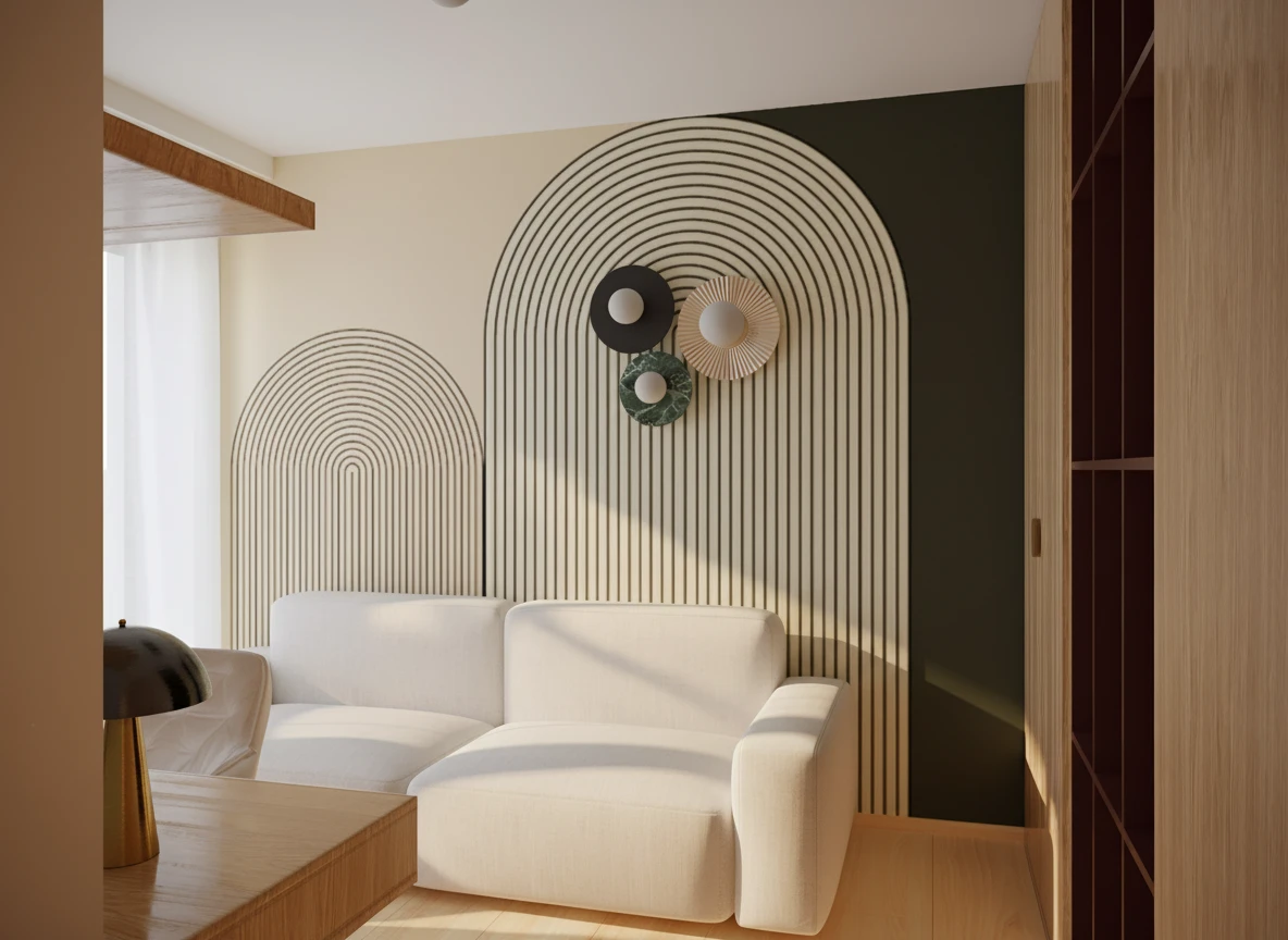 Gabinet, widok przez drzwi